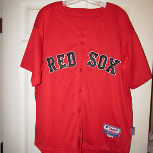 BOSTON RED SOX 34 Baseball Jersey Majestic MLB